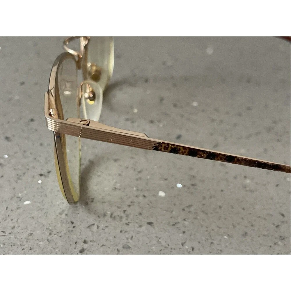 Cosmopolitan Eyeglasses Metal Frames ONLY Hearst Corp Marine Gold 52-19-135